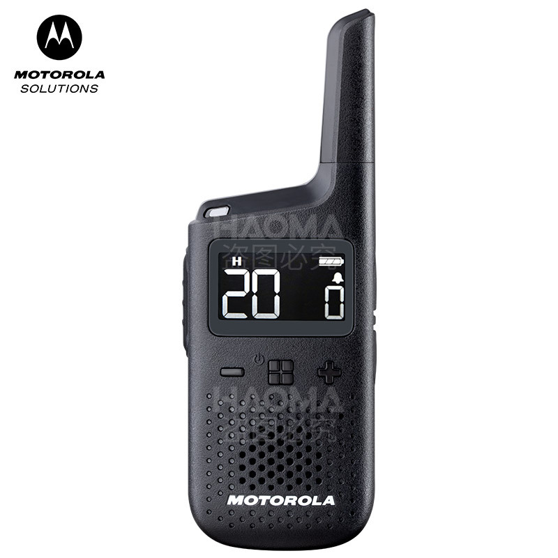 摩托罗拉(MOTOROLA)T37 对讲机 远距离轻巧商用民用调频对讲机手台 黑色