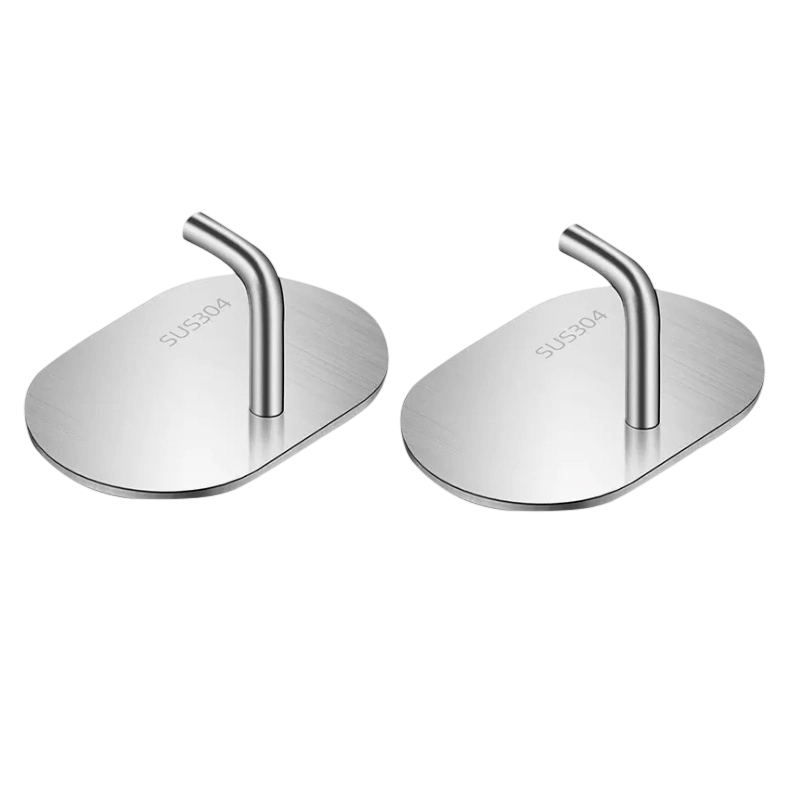 LONMATE 不锈钢挂钩免打孔 10个组 一个高清大图