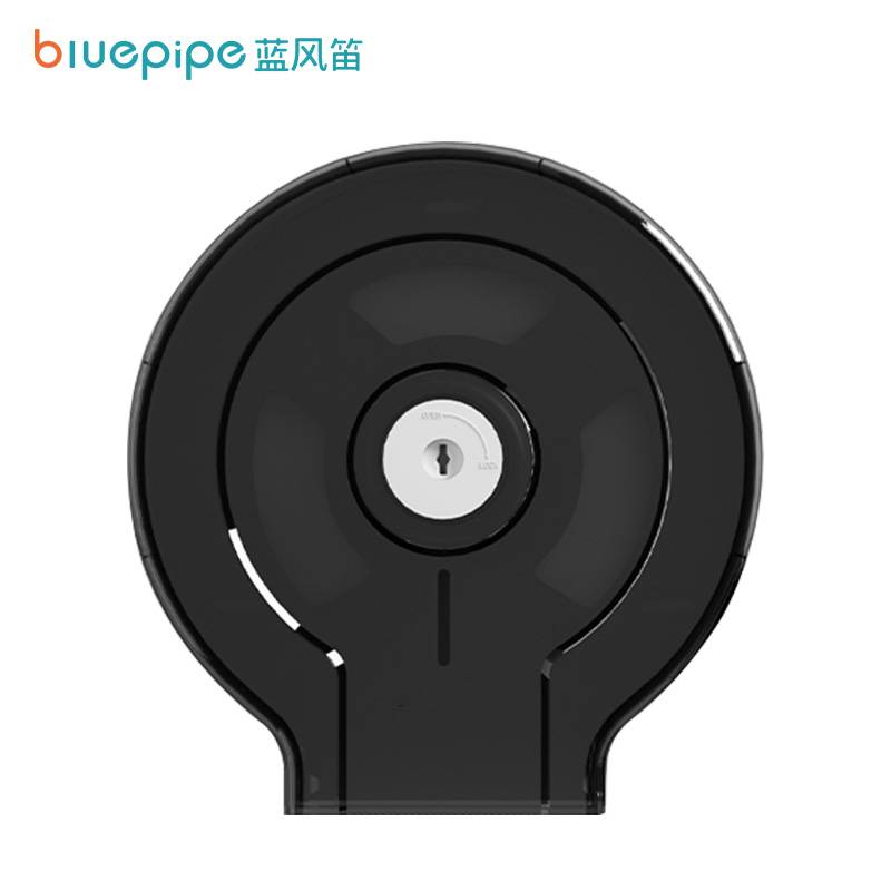 蓝风笛 卷纸盒 黑色(打孔/免打孔双用)个(黑色(打孔/免打孔双用))高清大图