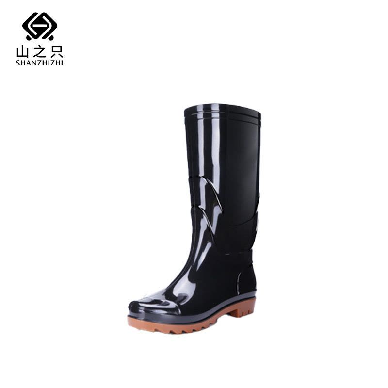 山之只 高筒雨靴加绒 39-46码 双图片