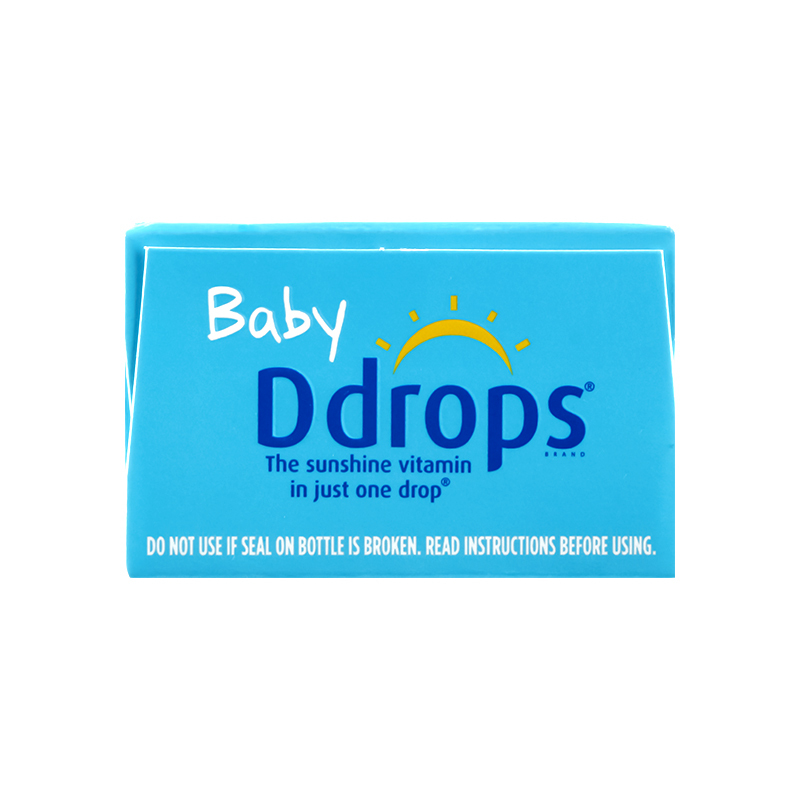 Ddrops 婴儿维生素D3滴剂 400IU 90滴/瓶