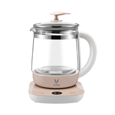 云米（Viomi）养生壶 YM-K1510 1.5L多功能智能家用办公室煮茶 高硼硅玻璃电煮茶壶 触屏式黑茶花茶煮水壶