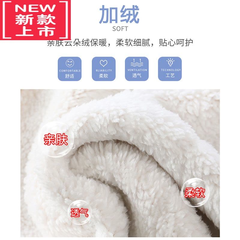 可莉允男童宝宝毛衣套头加绒加厚冬季新款女宝婴儿小童针织衫洋气图片
