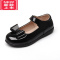 可莉允女童黑色皮鞋中大童软底校园鞋小学生朗诵比赛合唱儿童花童鞋运动休闲鞋