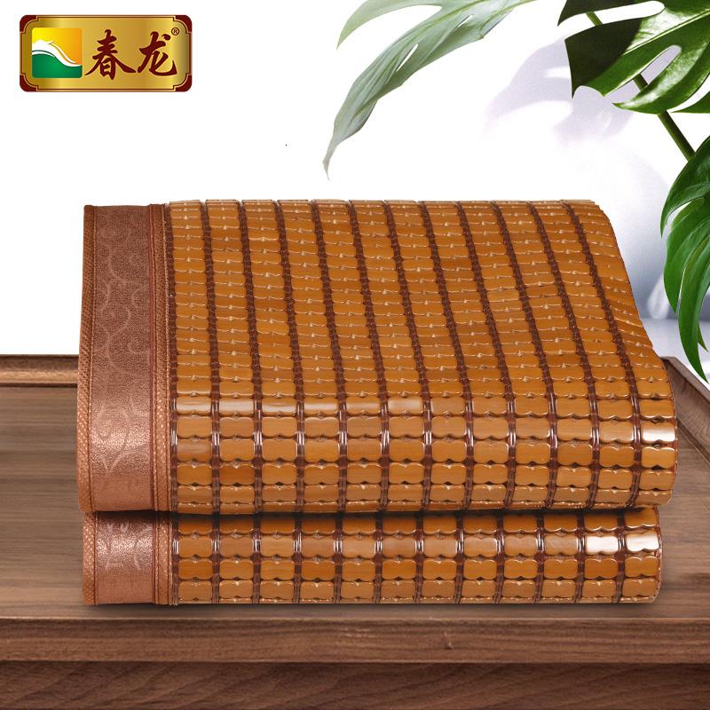 家柏饰(CORATED)竹麻将凉席垫子夏季碳化1.8m床品折叠单双人1.5米学生宿舍1.2定做高清大图