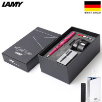 凌美(LAMY)Safari狩猎者钢笔墨水套装粉红色F尖