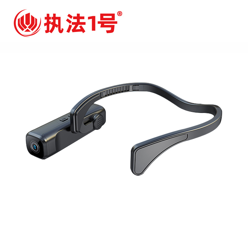执法1号DSJ-C2耳挂式记录仪4K高清头戴式运动摄像机wifi直连64G