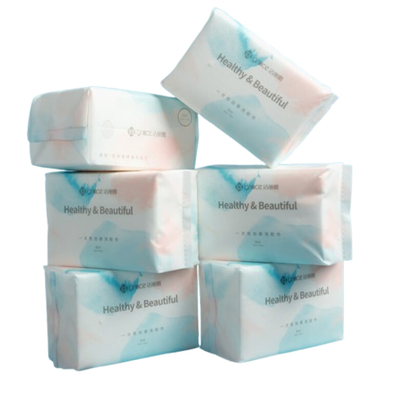 洁丽雅一次性洗脸巾6包装云朵触感舒适柔软亲肤MRJ027-6