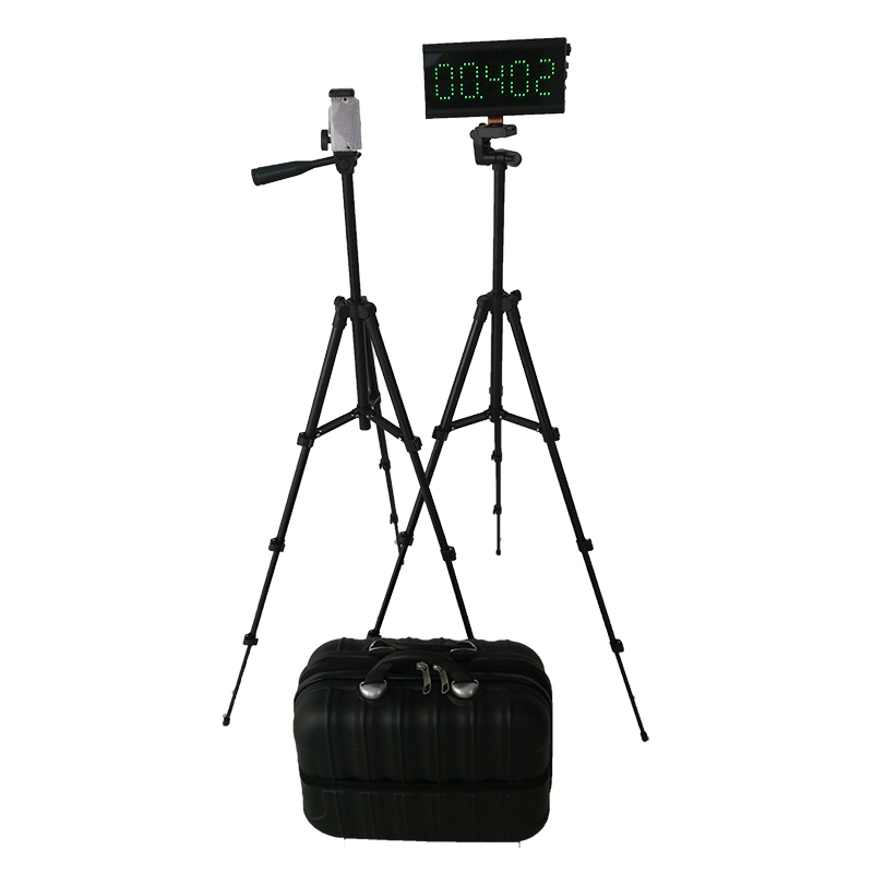 LJYZN322y红外激光计时器自动感应田径多跑道发令跑简易版短跑高清大图