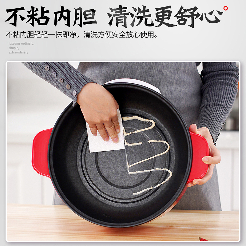电蒸锅多功能家用三层大容量全自动蒸菜神器馒头蒸汽锅小型电蒸笼|罗兰紫+2蒸笼（家用）智能32CM（三层）