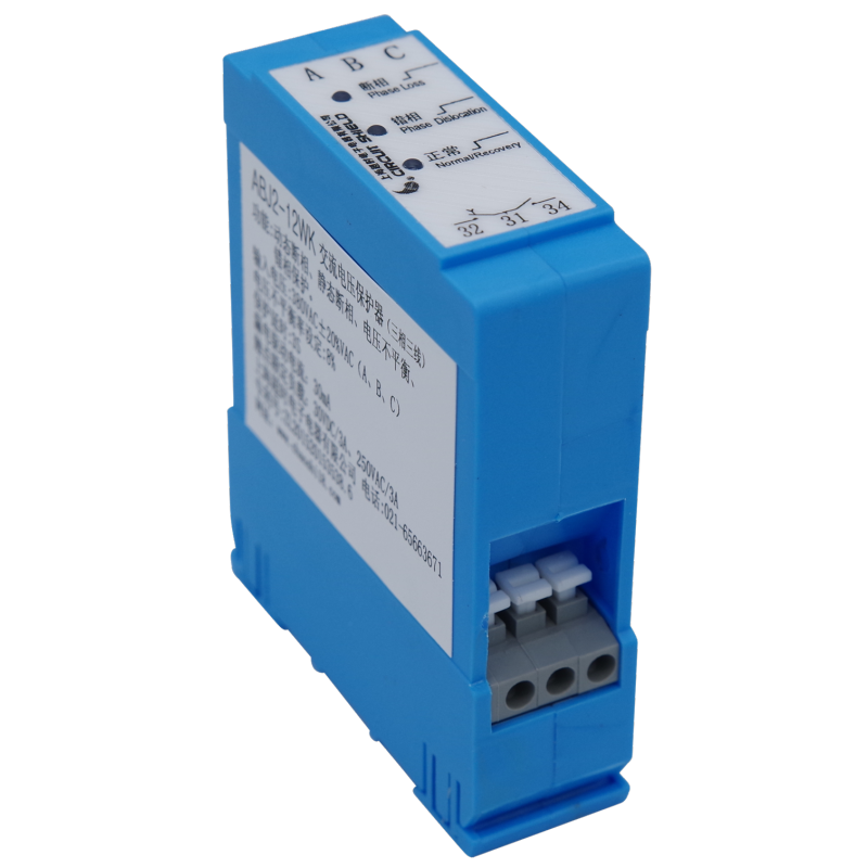 上海超时 ABJ2-12WJ/K/L三相三线脱扣断路器专用相序保护器(请备注:J/K/L型)