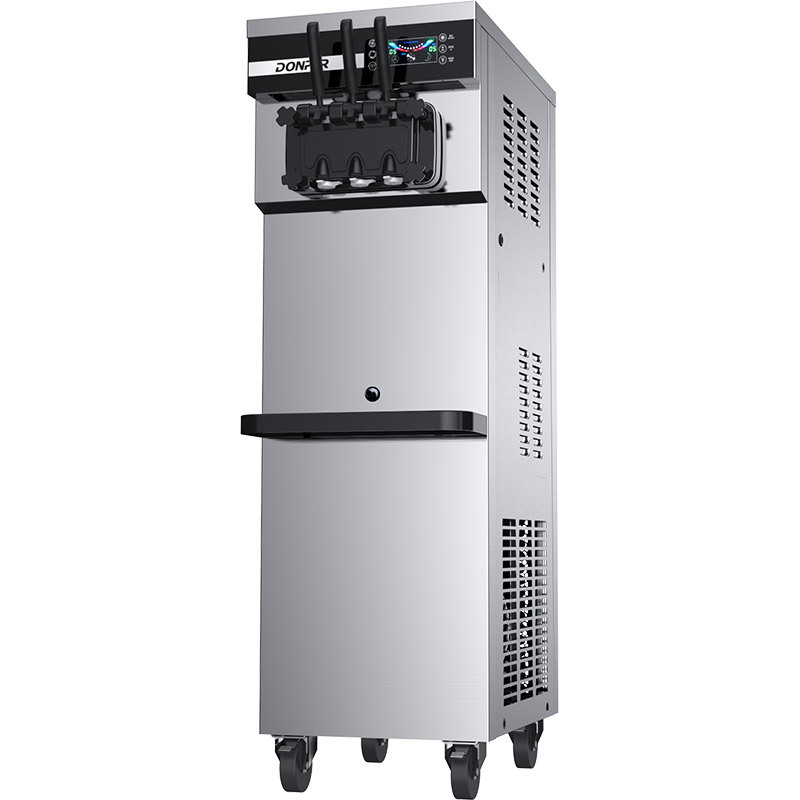 东贝冰淇淋机商用 全自动冰激凌机圣代甜筒雪糕摆摊机器XMC730Pro