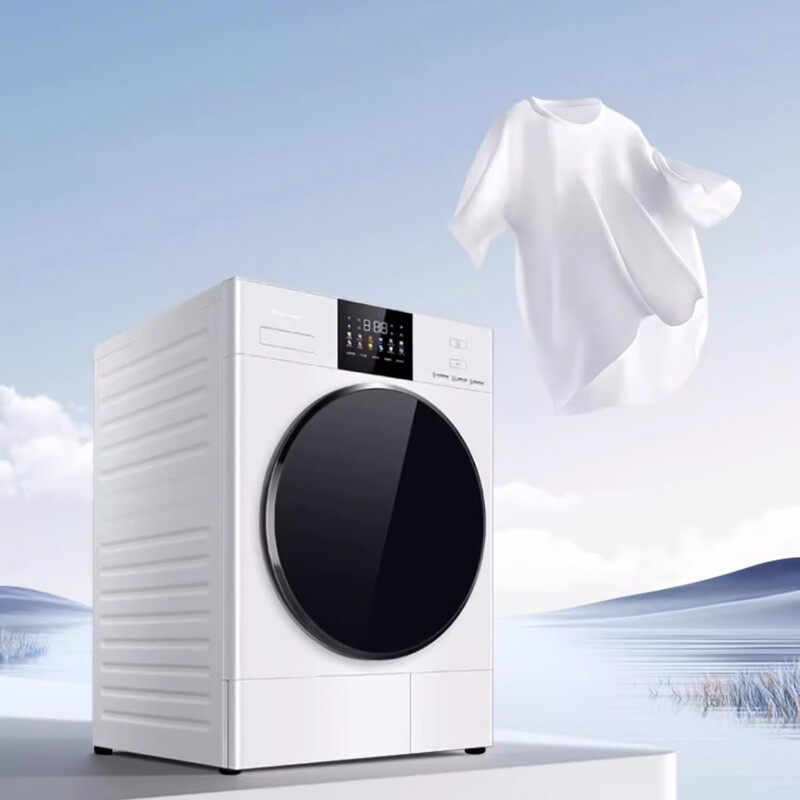 松下白月光4.0 Ultra Max12KG家用热泵干衣机双转子变频免熨烫除毛烘香薰烘羽绒服烘NH-N572TR高清大图