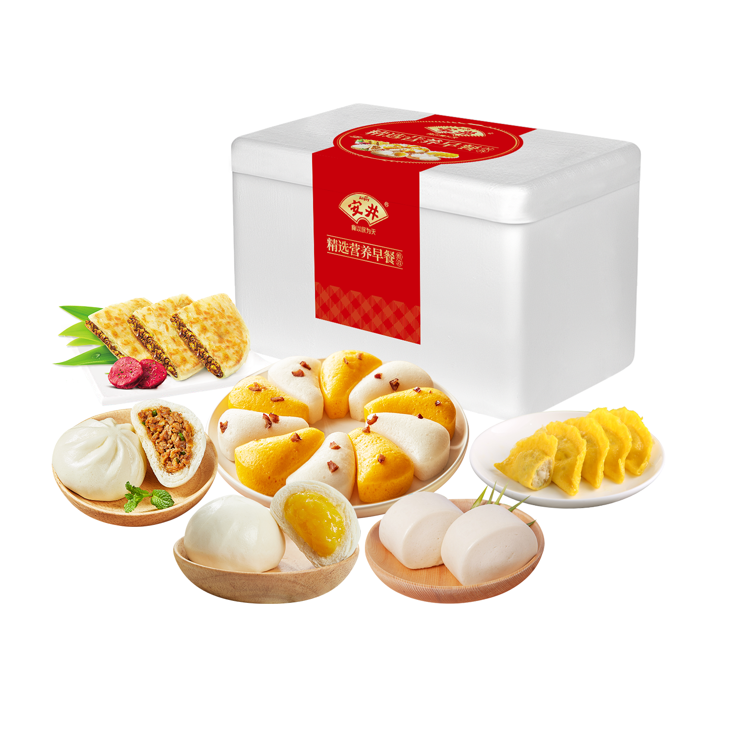 安井营养早餐系列天赐粮元礼盒 天赐粮元礼盒高清大图