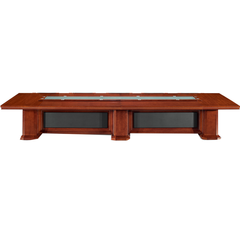 东业家具 洽谈桌会议台会议桌M-5015会议办公桌(按米算)高清大图