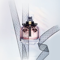YSL圣罗兰 香水 Mon Paris反转巴黎女士淡香水 EDT 50ml 持久淡香 花果香调 逛街购物