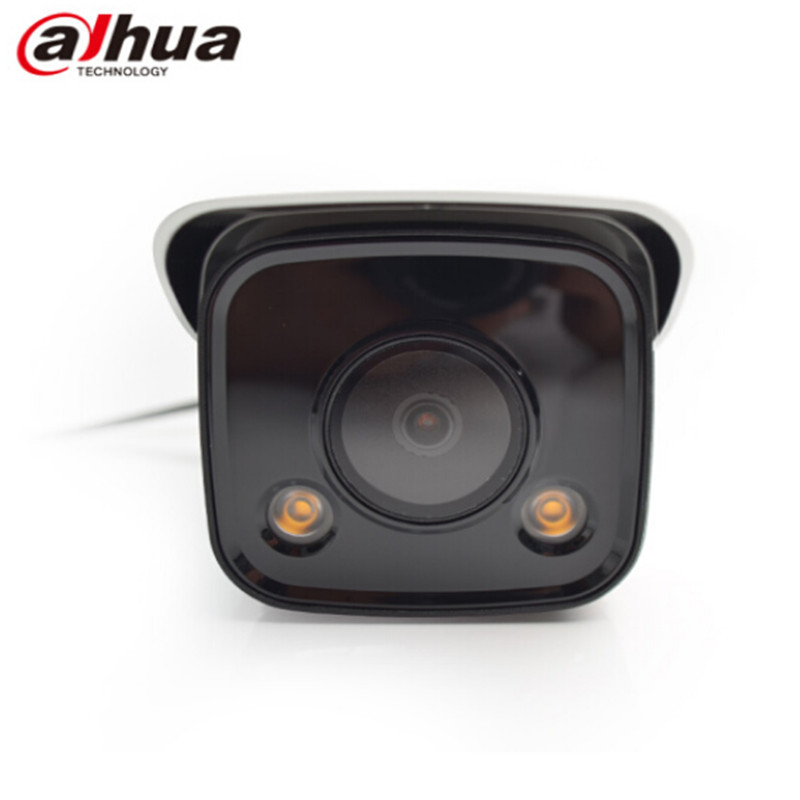 大华（alhua） DH-IPC-HFW2433M-LED网络监控摄像头 400万超清 日夜监控 全彩画面 室内室外