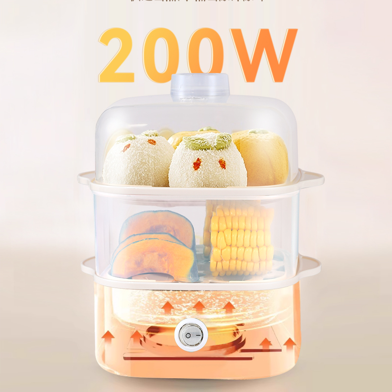 艾青春(AIYOUth)多功能蒸蛋器 AI-ZDQ3米白色家用小型蒸蛋器自动断电煮蛋神器宿舍早餐机高清大图