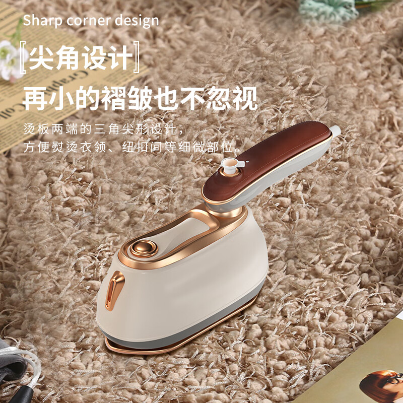 谷格(GUGE)家用手持电熨斗蒸汽熨烫机小型熨衣机便捷式可折叠烫衣机 G28A高清大图
