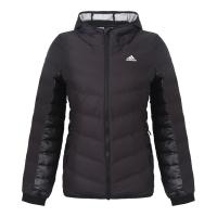 阿迪达斯(adidas)女装外套运动连帽防风保暖休闲舒适羽绒服BQ8752