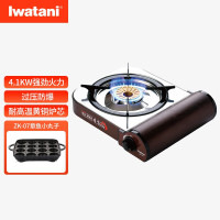 岩谷Iwatani户外便携式卡式炉卡磁炉瓦斯炉家用炉具炉子野炊卡斯炉燃气灶_746 【ZA-41】+【ZK-07章鱼小丸子烤盘】