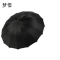 梦惜 半自动铁伞架 银胶布 塑料弯直柄雨伞 YF-L2021022/把
