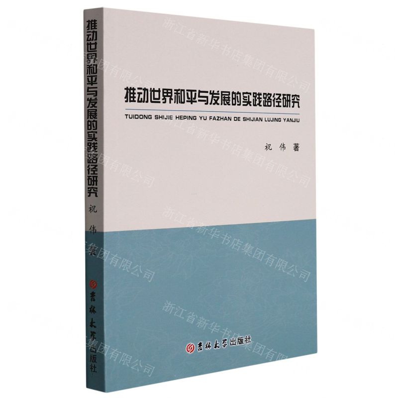 【N】推动世界和平与发展的实践路径研究-9787569292091