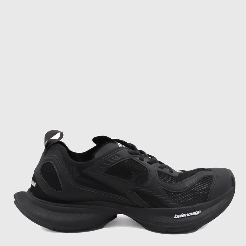 Balenciaga巴黎世家男款运动跑步鞋网布拼接橡胶底系带休闲潮流