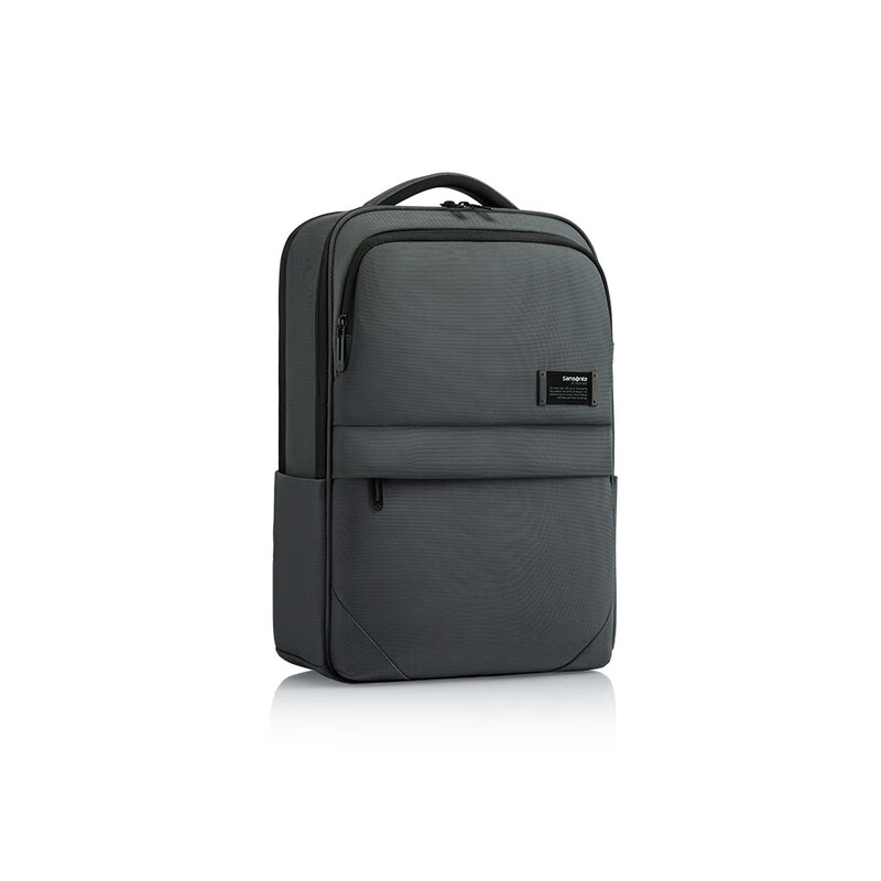 新秀丽(samsonite)商务通勤双肩包NU4*08014 灰色高清大图