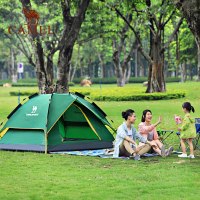 CAMEL骆驼第5代液压帐篷户外野营加厚2-3-4人全自动速开防暴雨露营装备