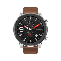 华米Amazfit GTR 智能手表 运动手表 24天续航 GPS 50米防水 NFC 47mm 不锈钢版