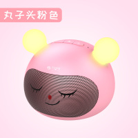 mifa F2无线蓝牙音箱 小型迷你创意萌宠 AI智能语音助手 随身便携式插卡小音响微信收钱到账提示 樱花粉(丸子头)