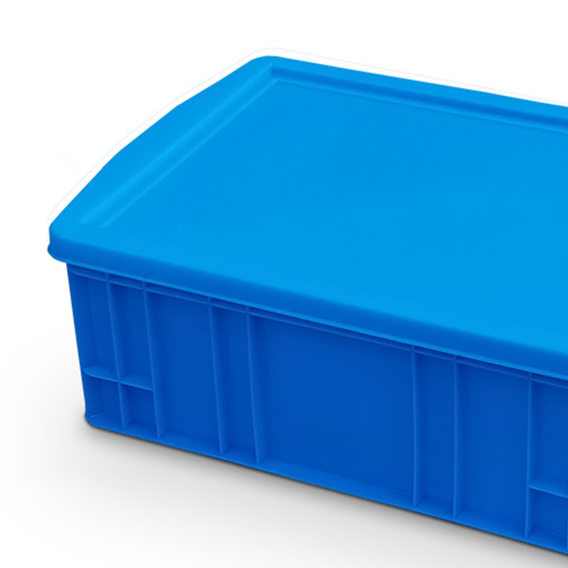 臻远ZY-SNXD-80收纳储物箱长方形物流中转箱带盖子 460*330*170mm高清大图