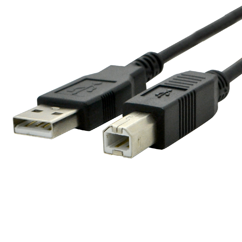酷比客(L-CUBIC) USB-AM-BM 黑色 USB2.0打印线LCCPUSBAMBMBK-5M (单位:根)