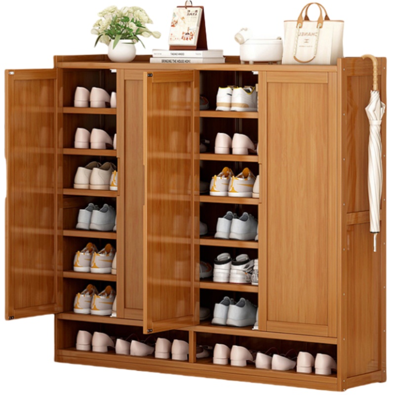 攸形八层鞋柜118*32*112cm个高清大图