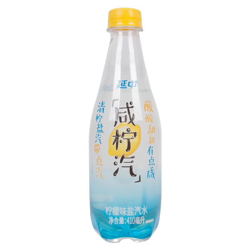苏宁小店延中柠檬味盐汽水410ml