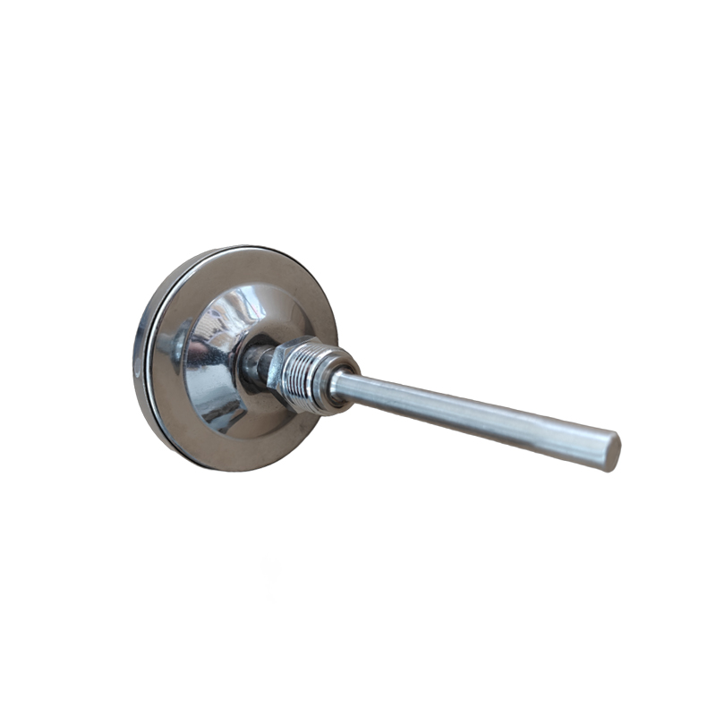 红旗 双金属温度表 WSS401 0-100度 杆长100MM 块高清大图