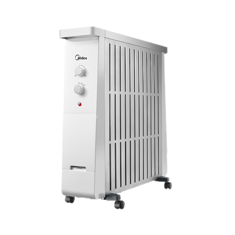 [精选]美的(Midea)NY2213-17B油汀电暖器13片高端防烫加宽内置晾衣架免安装取暖器暖气片 2200W