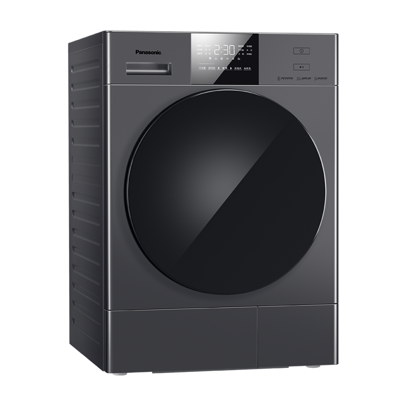 银河系Ultra 松下10kg热泵烘干机家用NH-3NAR2