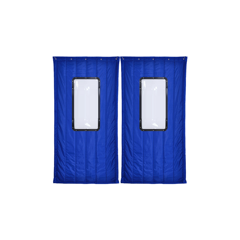 天空桥 棉门帘 MML-120宝蓝色40*80cm六层棉 平方米高清大图