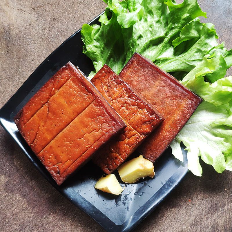 重庆柴火烟熏豆腐干石柱倒流水五香豆干原味卤豆干零食39包任选