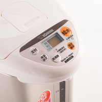 象印(ZO JIRUSHI)电热水壶日本原装进口家用热水瓶烧水保温一体电水壶JUH30C家用热水壶 香槟金色
