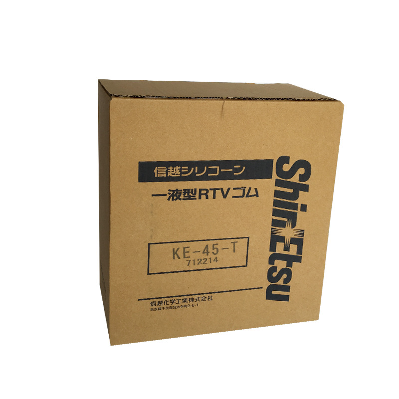 Shin-Etsu 信越KE-45-T硅酮胶粘剂有机硅机械固定密封胶330ML 透明 (单位: 支)高清大图