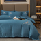 汉司家纺 220*240 60S长绒棉绣花夜之梦款床上四件套 (计价单位:套) 宾利蓝 不易褪色 不易起球 耐洗耐用