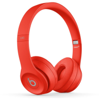 【二手9成新】Beats beats Solo3 Wireless 头戴式魔音 蓝牙无线耳麦 手机耳机 大红色