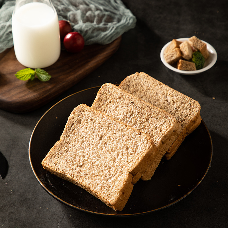 学生组刻凡黑麦吐司面包350g箱全麦健康粗纤维营养早餐小吃