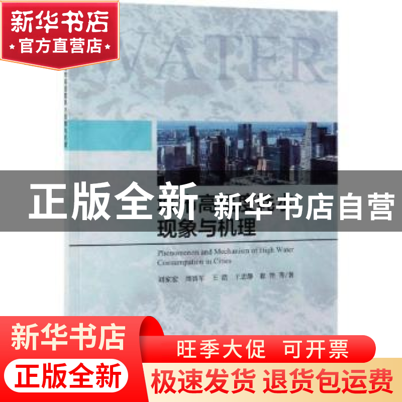 正版 城市高强度耗水现象与机理 刘家宏等著 科学出版社 97870306高清大图