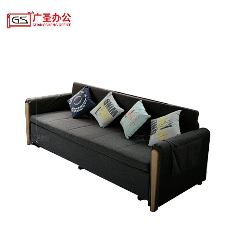 GS广圣 办公沙发折叠沙发床接待沙发 F0215 张高清大图