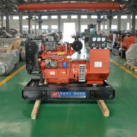 华全移动40千瓦柴油发电机 山东潍坊发电机组40kw 道路工程野外施工 可牵引式小型全铜无刷三相交流发电机380V