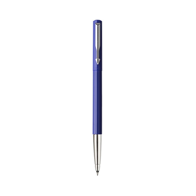 派克(PARKER)威雅蓝色胶杆宝珠笔高清大图